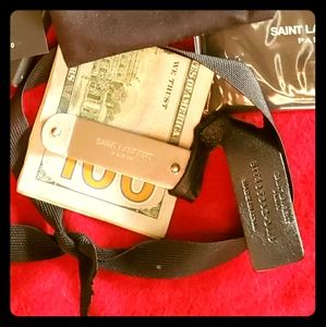 Saint Laurent ID Money Clip